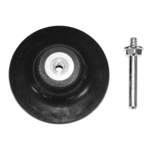 ATD 6602 3" Roloc Disc Holder, Medium Density Rubber, Type III -6602 - Eagle National Supply