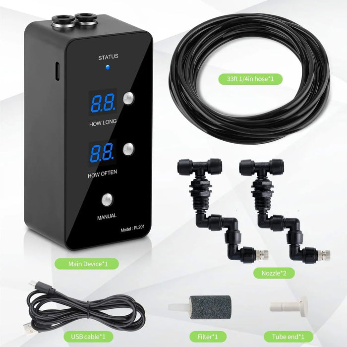 Automatic Reptile Misting System with Timer