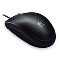 B100 Wired Optical Mouse USB 800 DPI Ambidextrous Black
