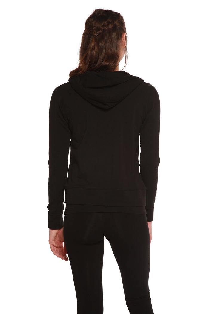 Bamboo French Terry Zip Hooded Sweatshirt