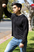 Bamboo Long Sleeve Crew Neck T-Shirt
