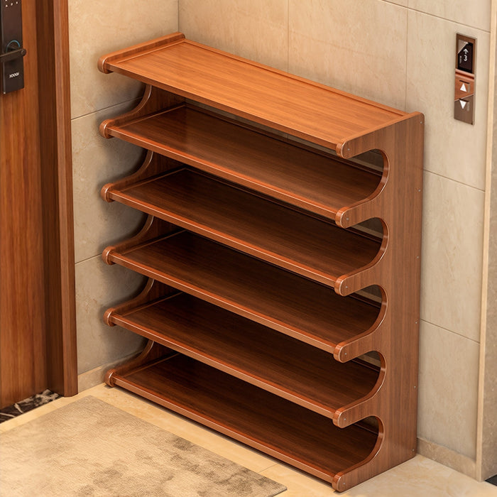 Bamboo Shoe Rack Organizer