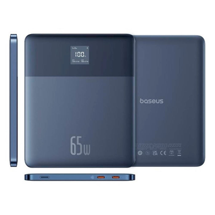 Baseus Powerbank Blade2 com Display 12000Mah 65W Azul