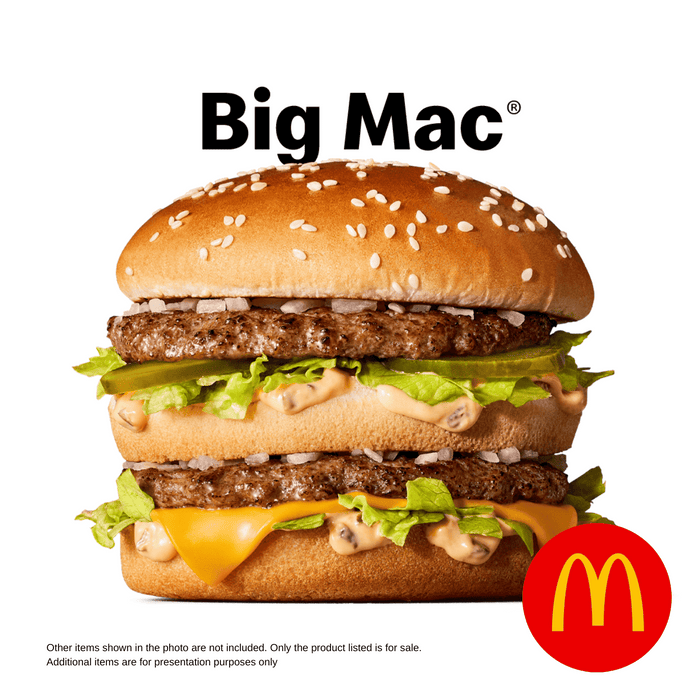 Big Mac "PICK UP FROM MCDONALD'S, APIA"