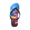Blue Fish Flip Flops