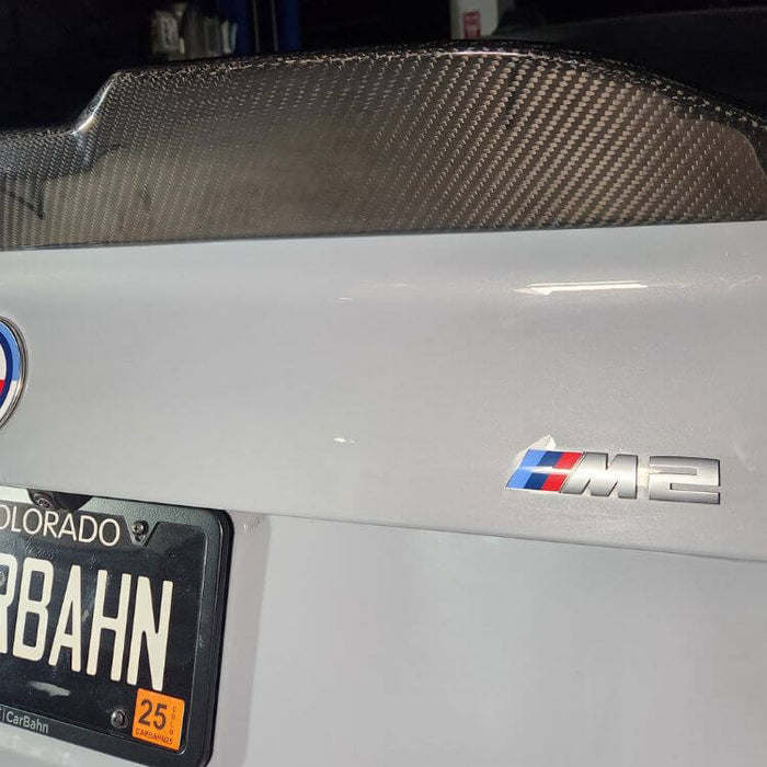 BMW G87 M2 & M240i Carbon Fiber Rear Spoiler