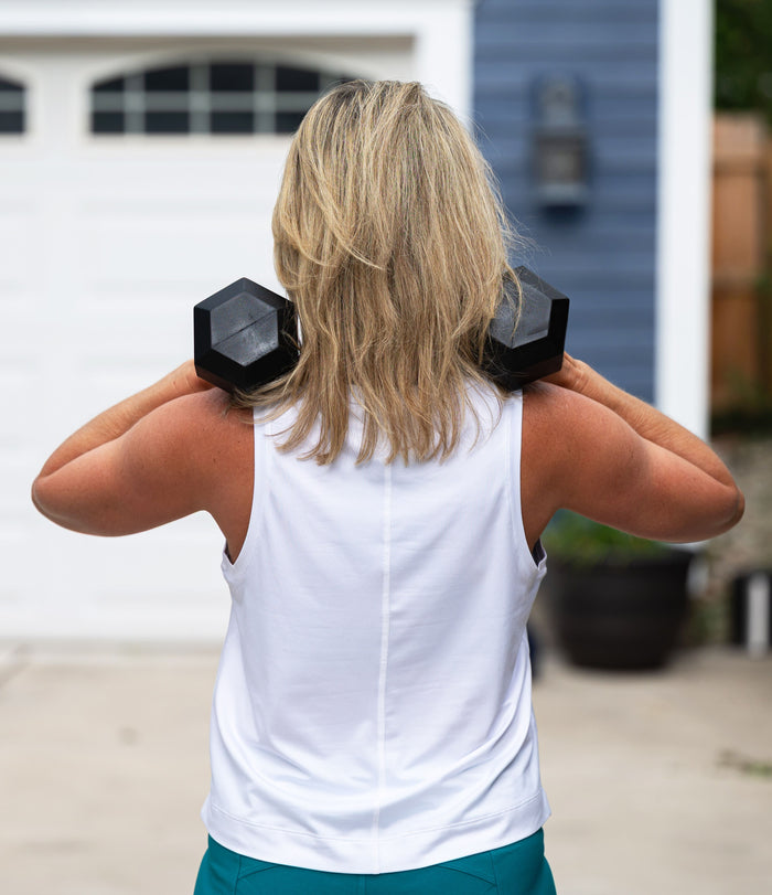 Boxy Crop Tank Top
