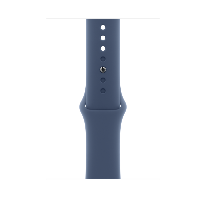 Bracelete desportiva azul denim de 46 mm - M/L