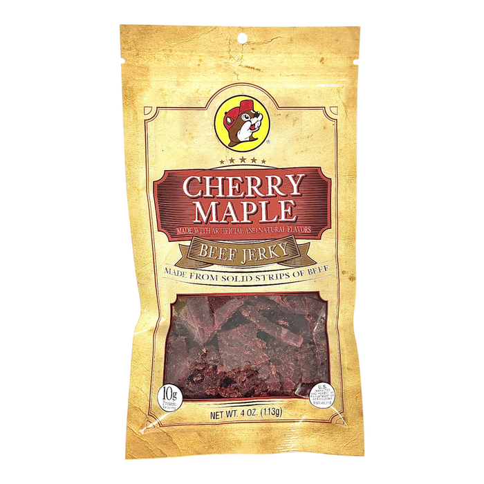 Buc-ee's Cherry Maple Beef Jerky – Sweet & Savory