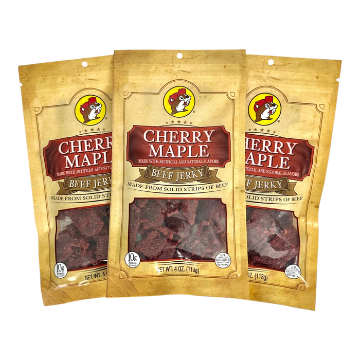 Buc-ee's Cherry Maple Beef Jerky – Sweet & Savory