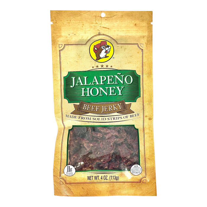 Buc-ee's Jalapeño Honey Beef Jerky – Sweet Heat