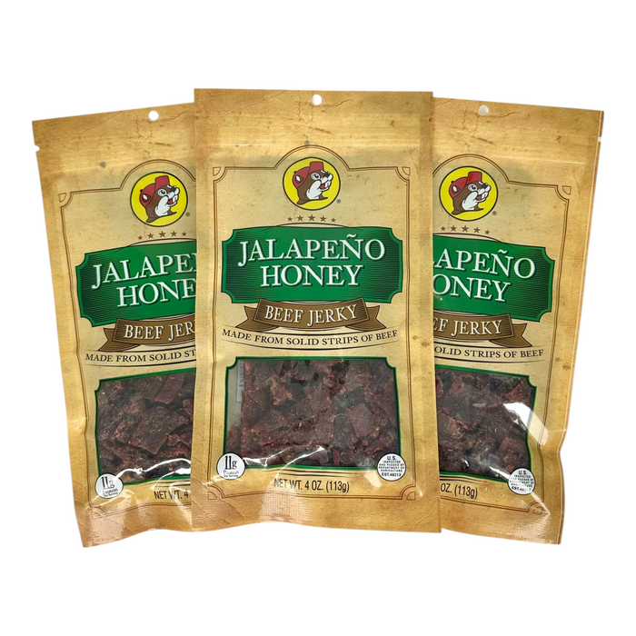 Buc-ee's Jalapeño Honey Beef Jerky – Sweet Heat