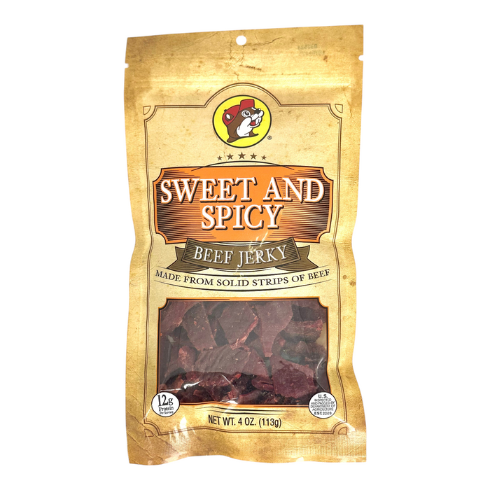 Buc-ee's Sweet & Spicy Beef Jerky – Bold & Balanced