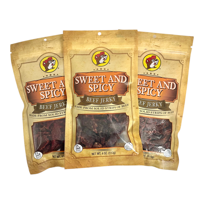 Buc-ee's Sweet & Spicy Beef Jerky – Bold & Balanced
