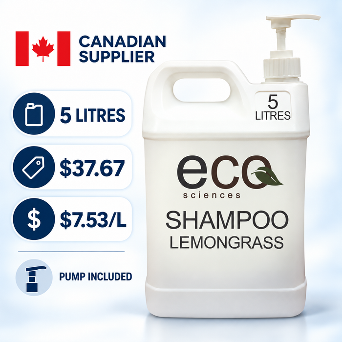 Bulk Hotel Shampoo ECO | 5 Litre jug Only $7.53 per litre