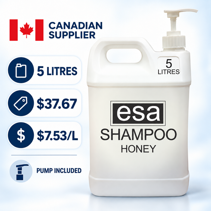 Bulk Shampoo ESA | 5 Litre jug Only $7.53 per litre