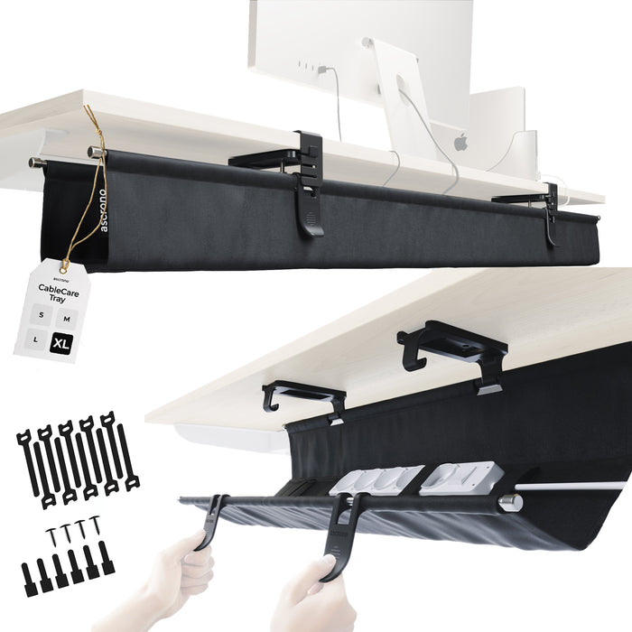 Black / Extra-Large (53.9 in / 136.8 cm)