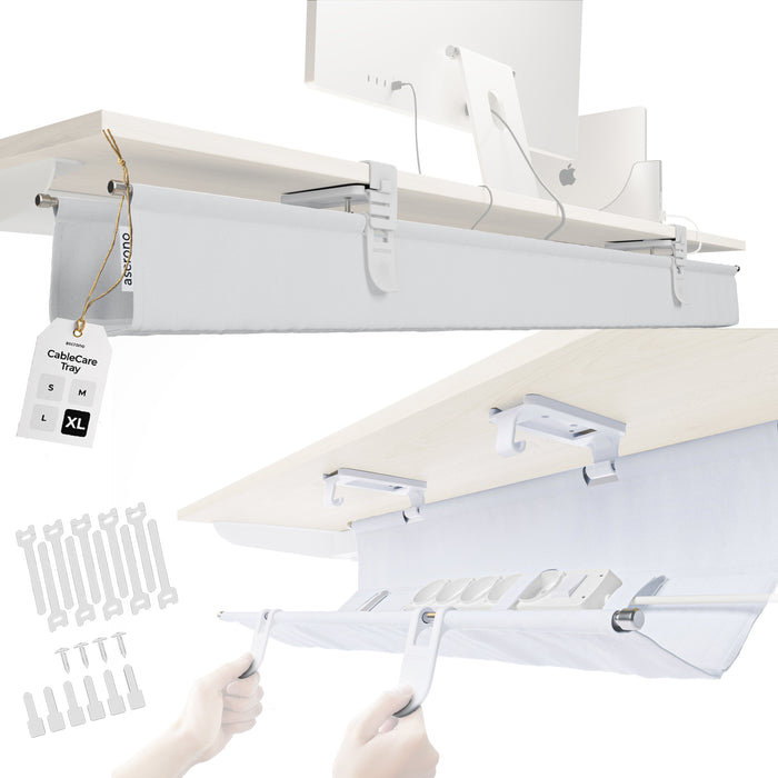 White / Extra-Large (53.9 in / 136.8 cm)