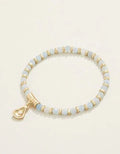Calm Waters Aquamarine Stretch Bracelet