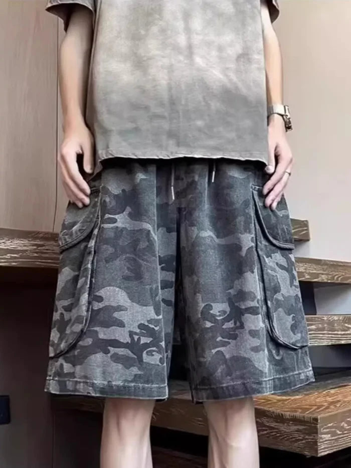Camouflage Cargo Shorts