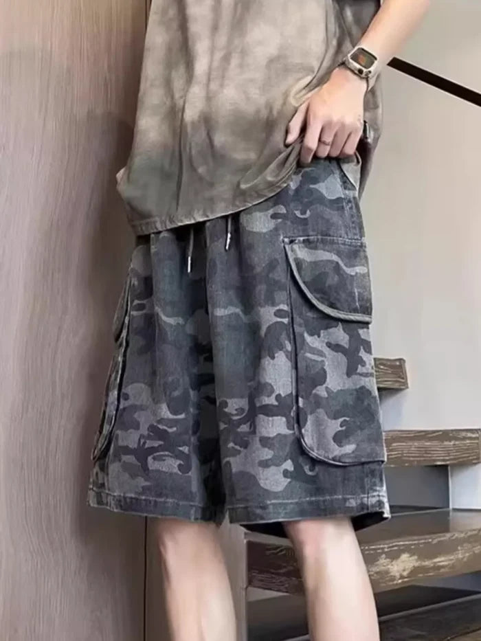 Camouflage Cargo Shorts