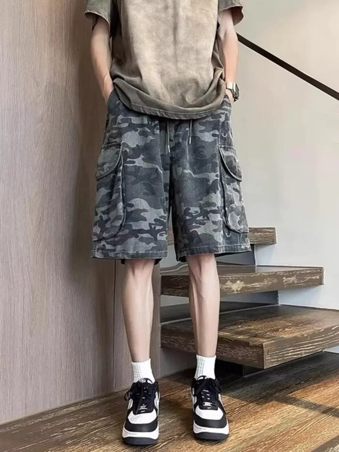 Camouflage Cargo Shorts