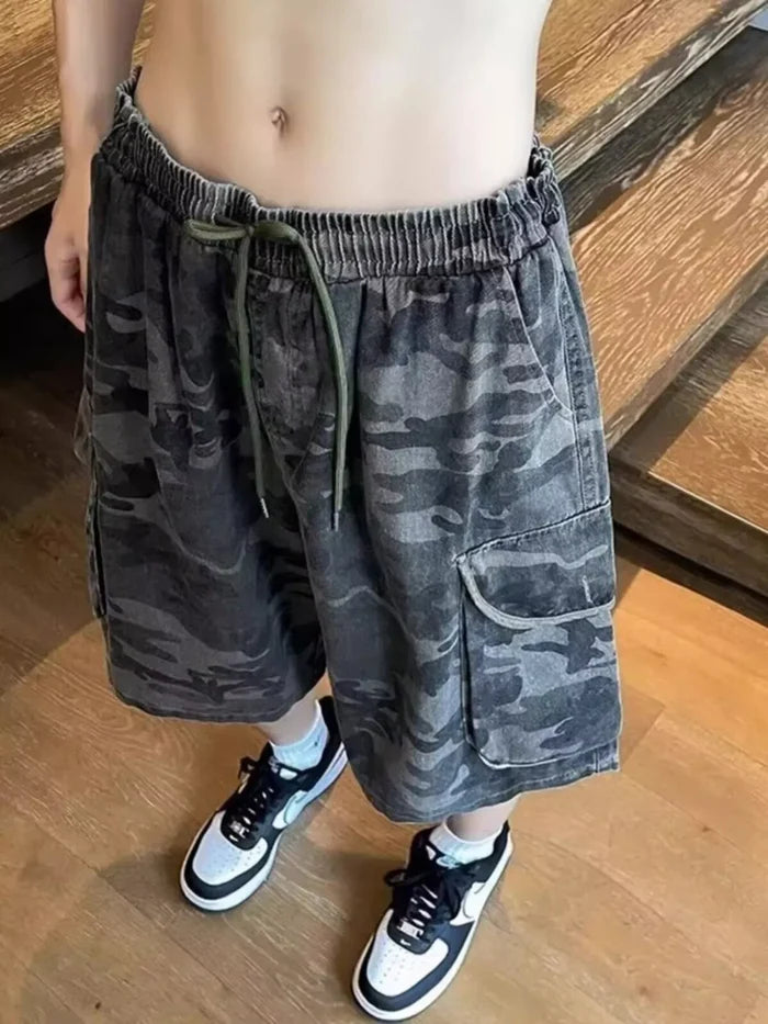 Camouflage Cargo Shorts
