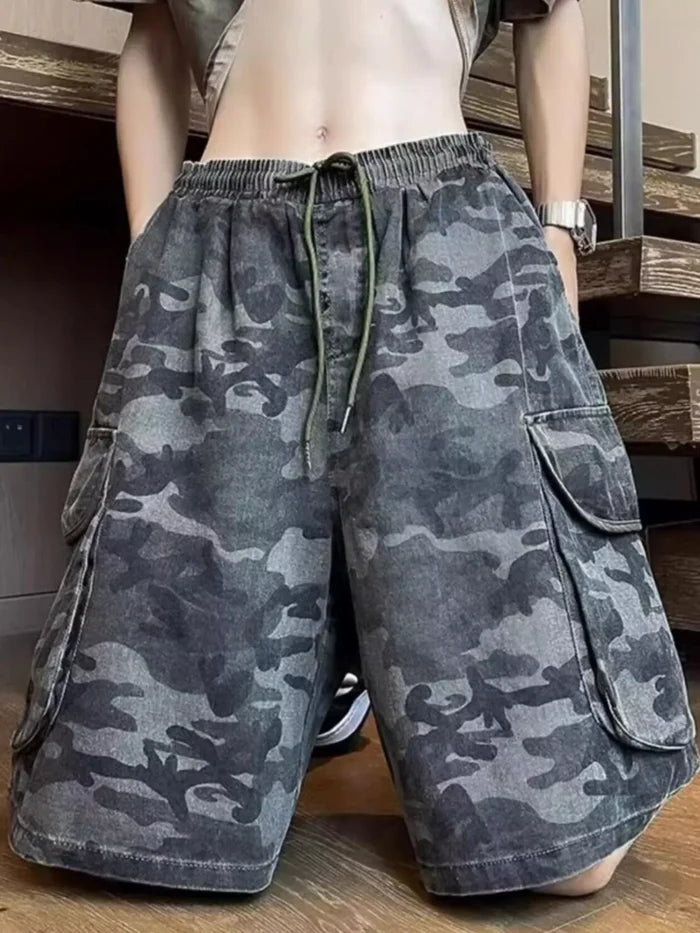 Camouflage Cargo Shorts