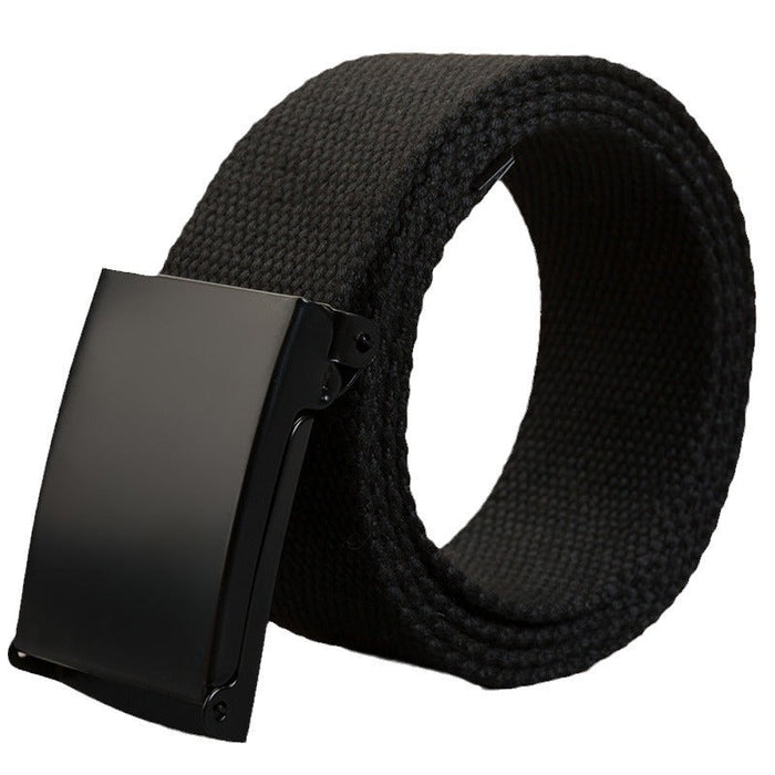 Canvas Snap-Buckle Belt