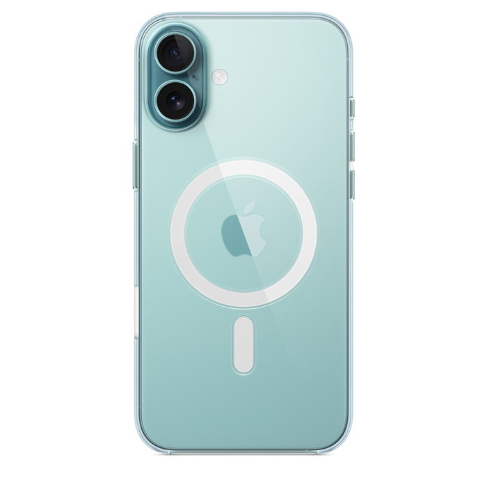 Capa transparente com MagSafe para iPhone 16 Plus