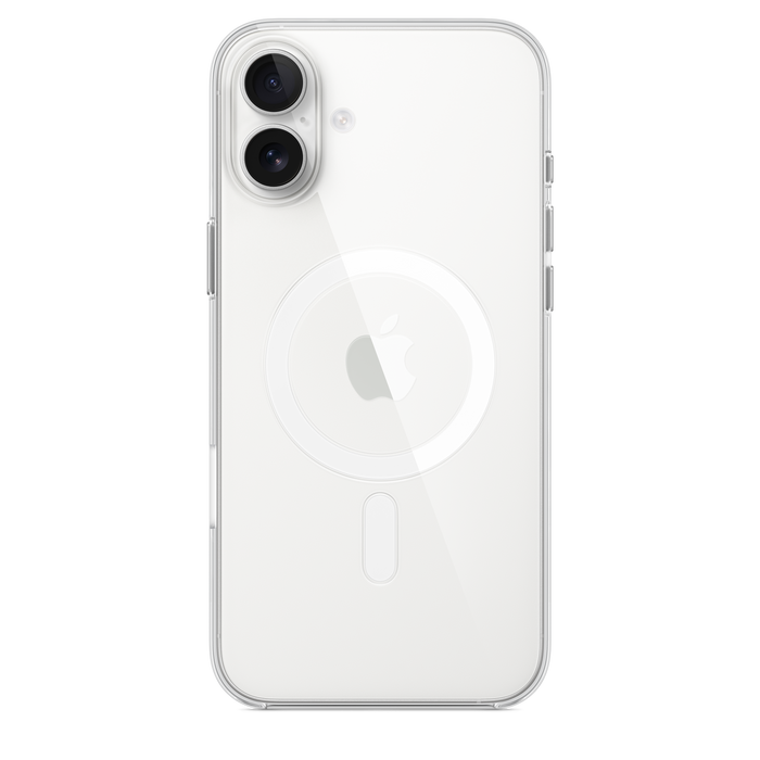 Capa transparente com MagSafe para iPhone 16 Plus
