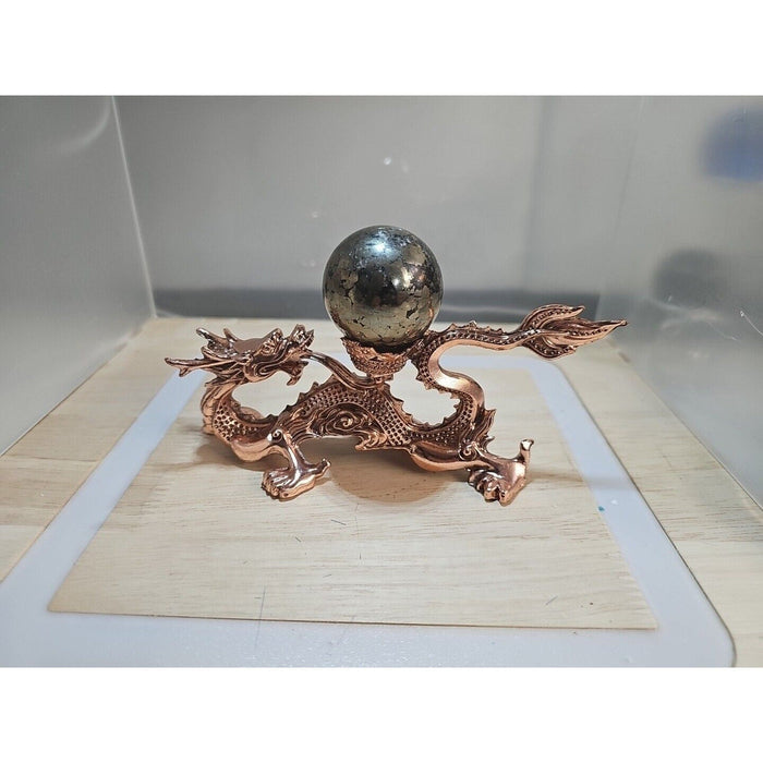Chalcopyrite Crystal Sphere