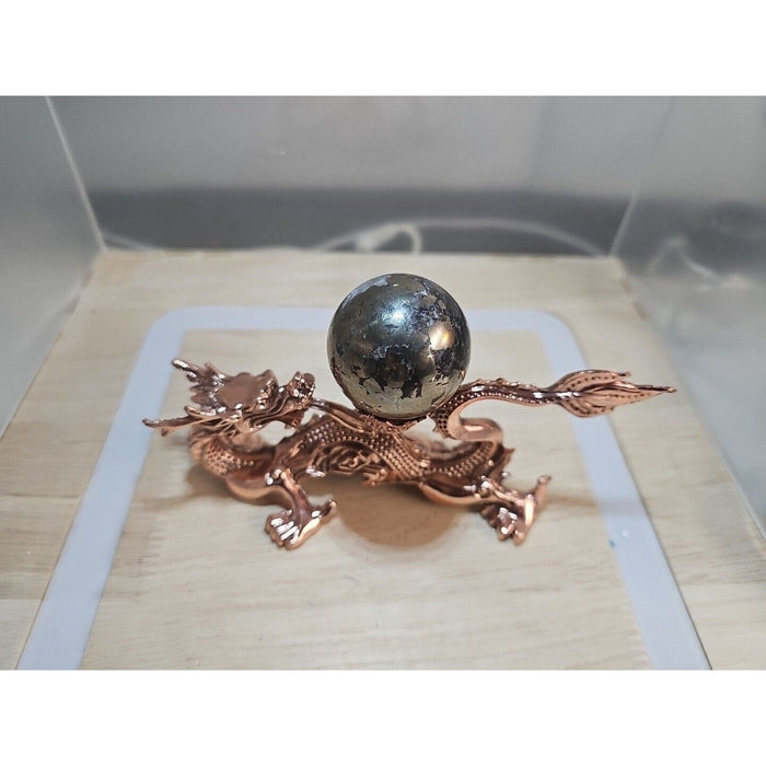 Chalcopyrite Crystal Sphere