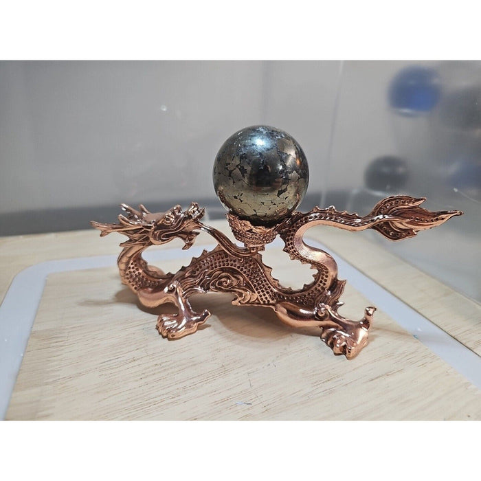 Chalcopyrite Crystal Sphere