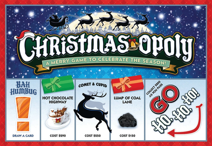 Christmas-opoly Board Game
