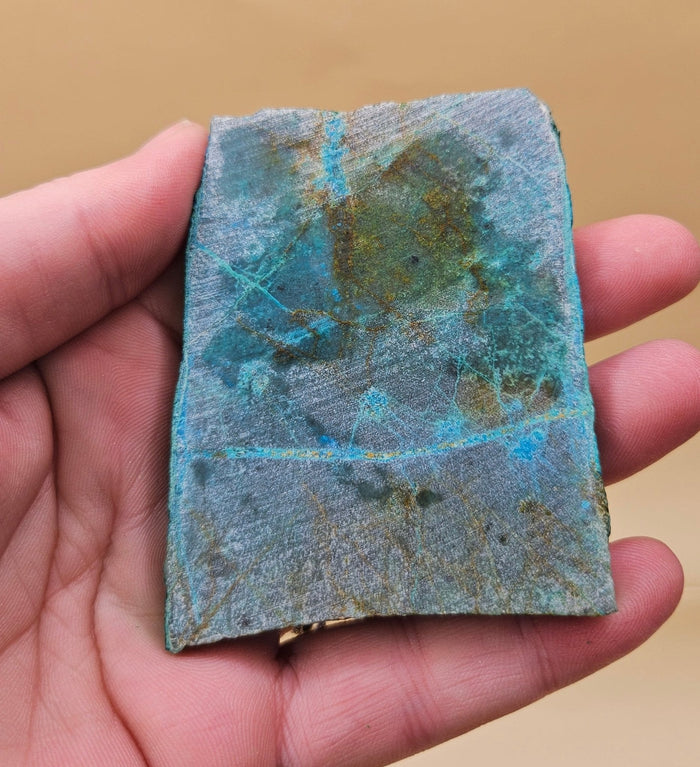 Chrysocolla & Malachite Slab