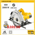 Circular Saw 2800W / 235mm Saw / 1pc Disk "PICK UP FROM LOTOPA TOOLS SAVALALO"
