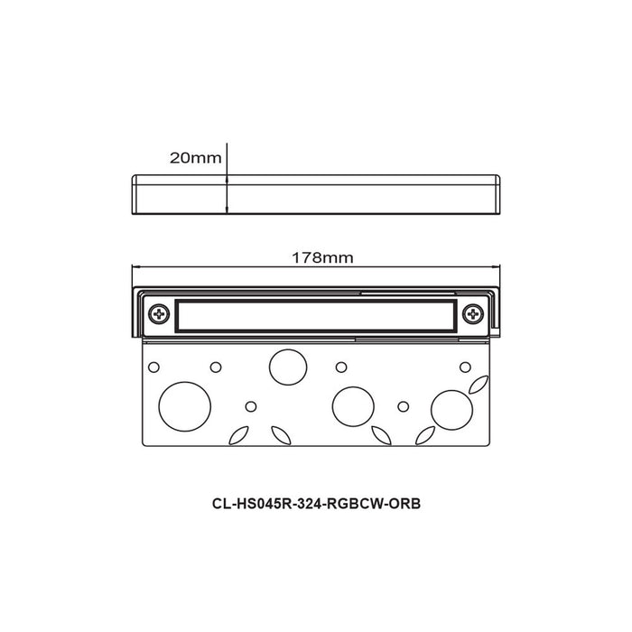 CL-HS045R-324-RGBCW-ORB