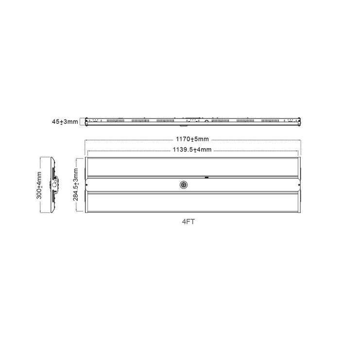 CL-IND-LHB1-4FT-220W-3CCT-WH