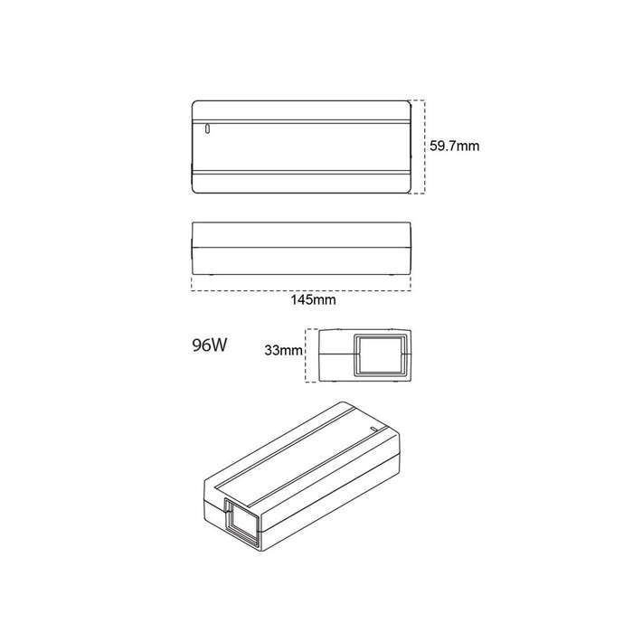 CL-PDR-CV-96W-24V