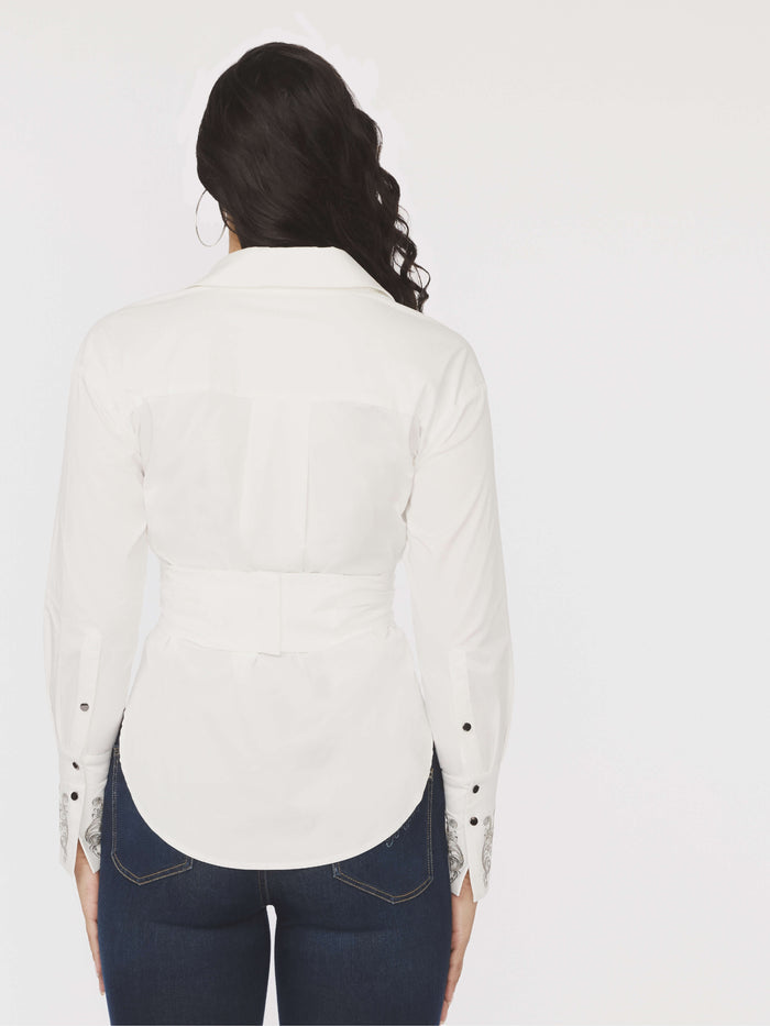 Classic with a Twist Woven Shirt