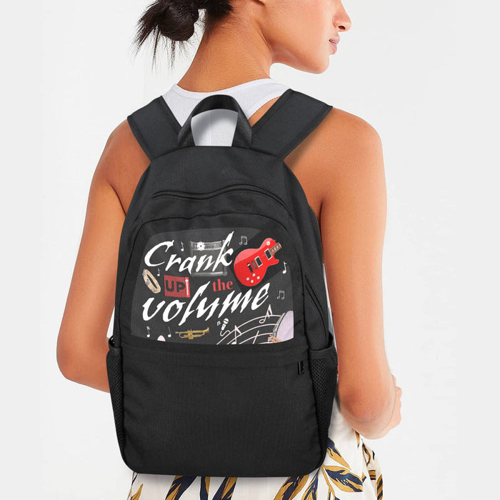 Crank Up the Volume Graphic Backpack