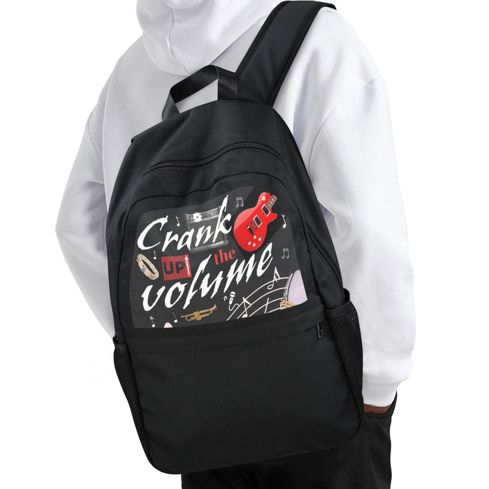 Crank Up the Volume Graphic Backpack