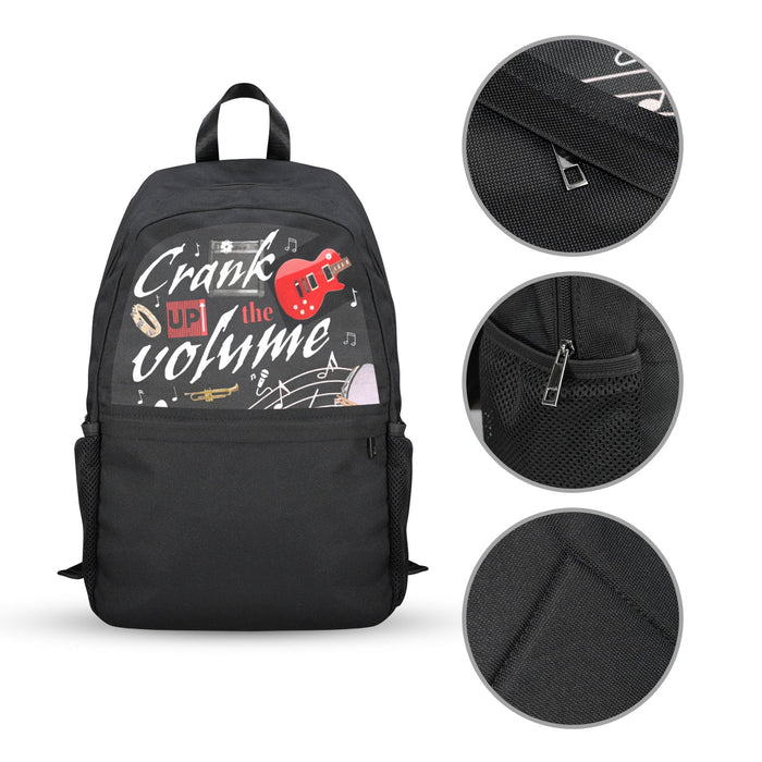 Crank Up the Volume Graphic Backpack