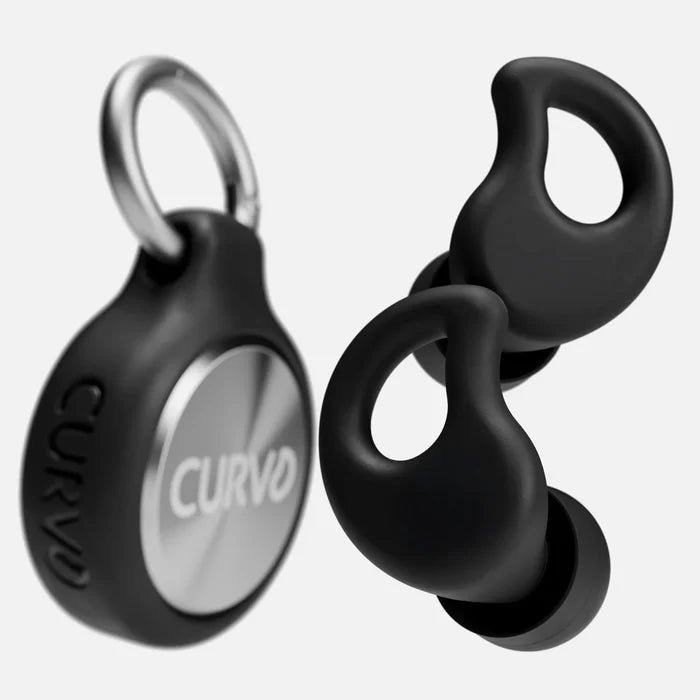 CURVD Everyday™ Earplugs + Case Clip