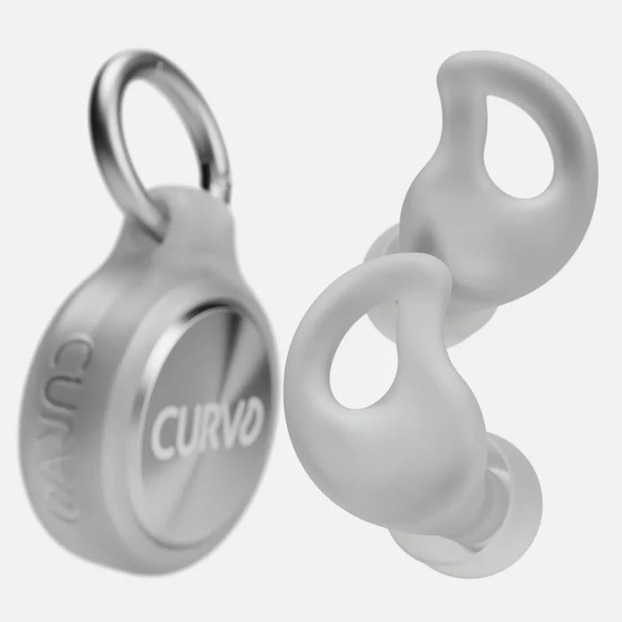 CURVD Everyday™ Earplugs + Case Clip