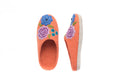 Dahlia Slippers – Peach