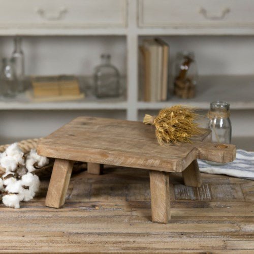 Decorative Wood Cutting Board with Stand
