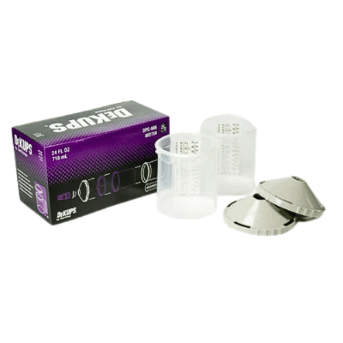 DevilBiss DeKups DPV - 606 24 oz Hard Cup and Lid Holder, 2 pc - DPV - 606 - Eagle National Supply