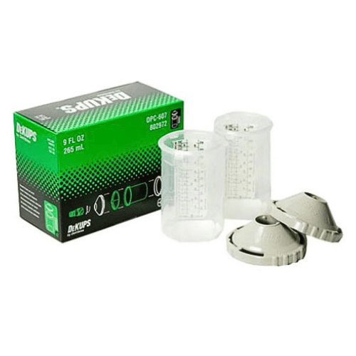 DevilBiss DeKups DPV - 607 9 oz Hard Cup and Lid Holder, 2 pc - DPV - 607 - Eagle National Supply